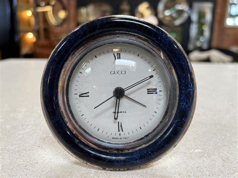 vintage gucci desk clock|vintage gucci watches for sale.